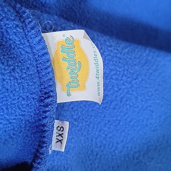Twiddle, AdaptiWrap sweatshirt, blue, size XXS - Picture 9 of 13